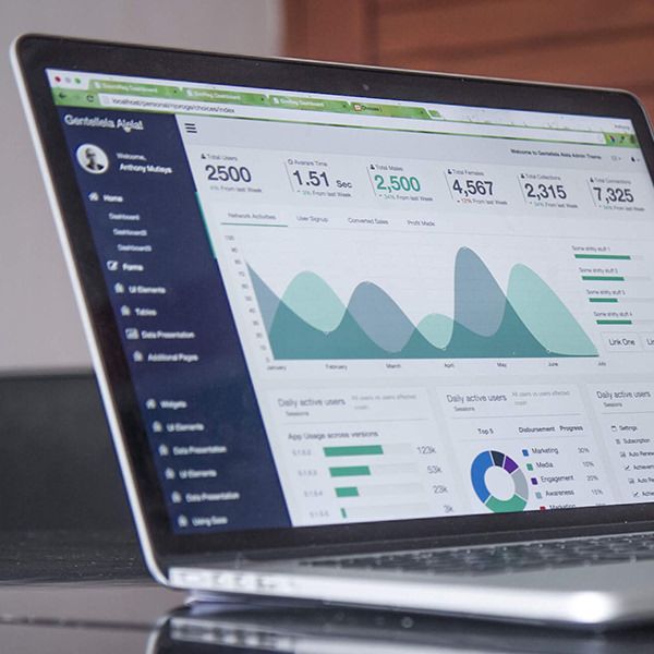 Statistics on Laptop 1