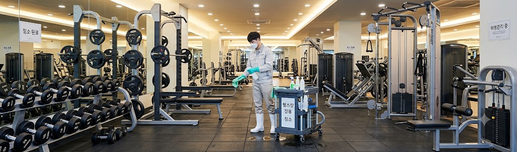 헬스장청소